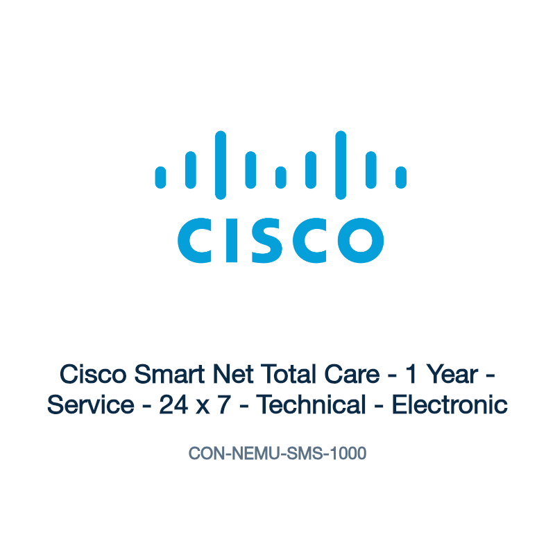 CON-NEMU-SMS-1000: Cisco Smart Net Total Care