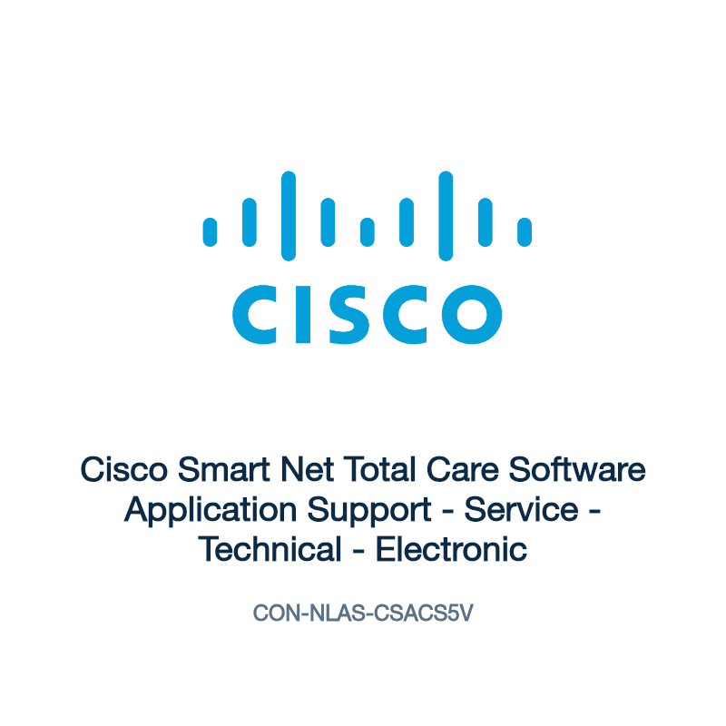 CON-NLAS-CSACS5V: Cisco Smart Net Total Care Software Application Support