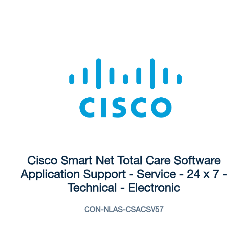 CON-NLAS-CSACSV57: Cisco Smart Net Total Care Software Application Support