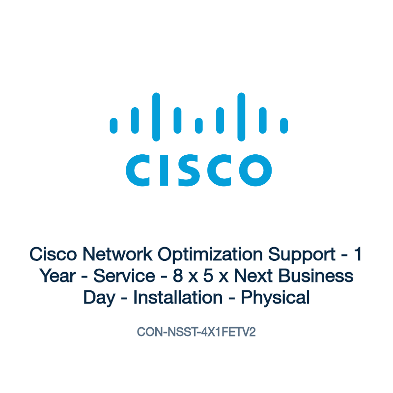 CON-NSST-4X1FETV2: Cisco Network Optimization Support