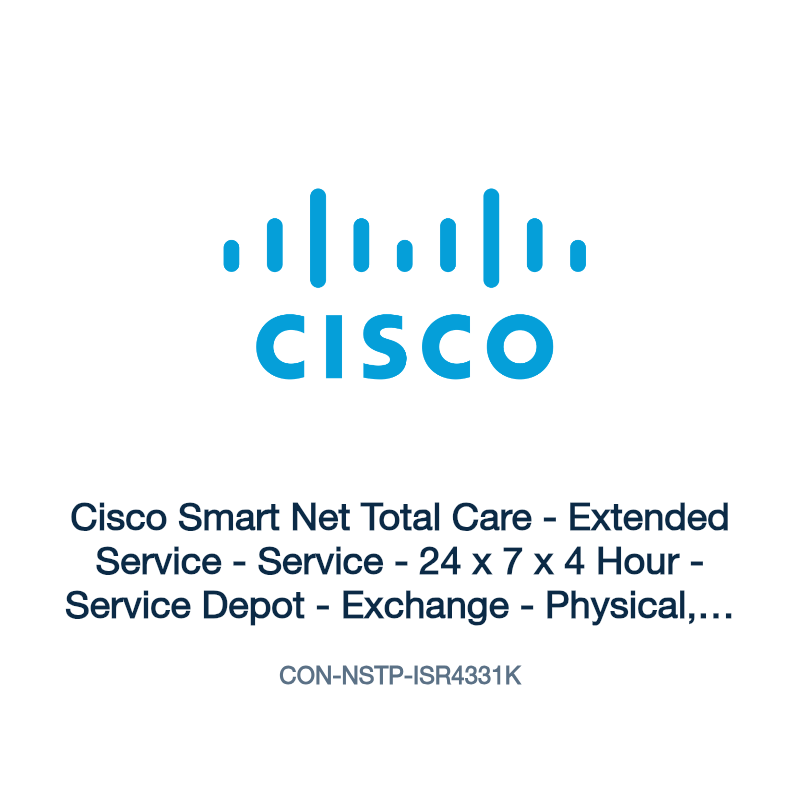 CON-NSTP-ISR4331K: Cisco Smart Net Total Care