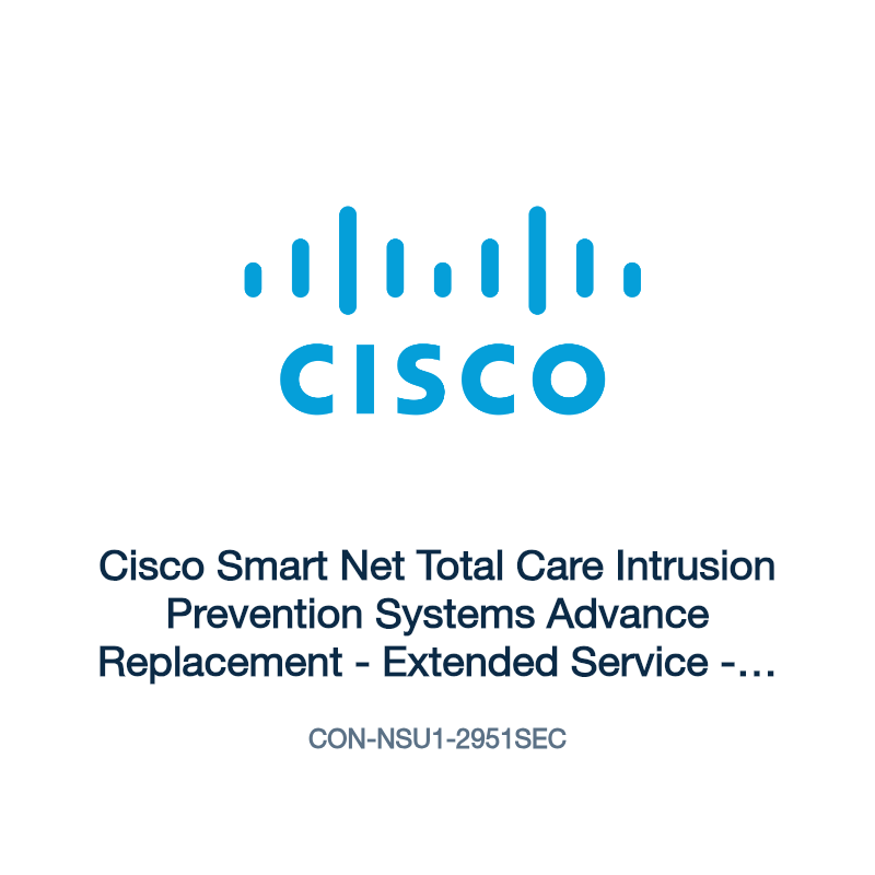 CON-NSU1-2951SEC: Cisco Smart Net Total Care Intrusion Prevention Systems Advance