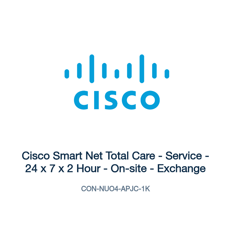 CON-NUO4-APJC-1K: Cisco Smart Net Total Care