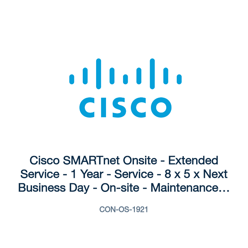 CON-OS-1921: Cisco SMARTnet Onsite