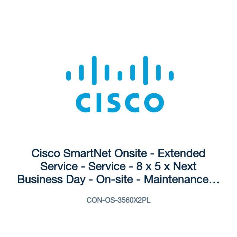 CON-OS-3560X2PL: Cisco SmartNet Onsite