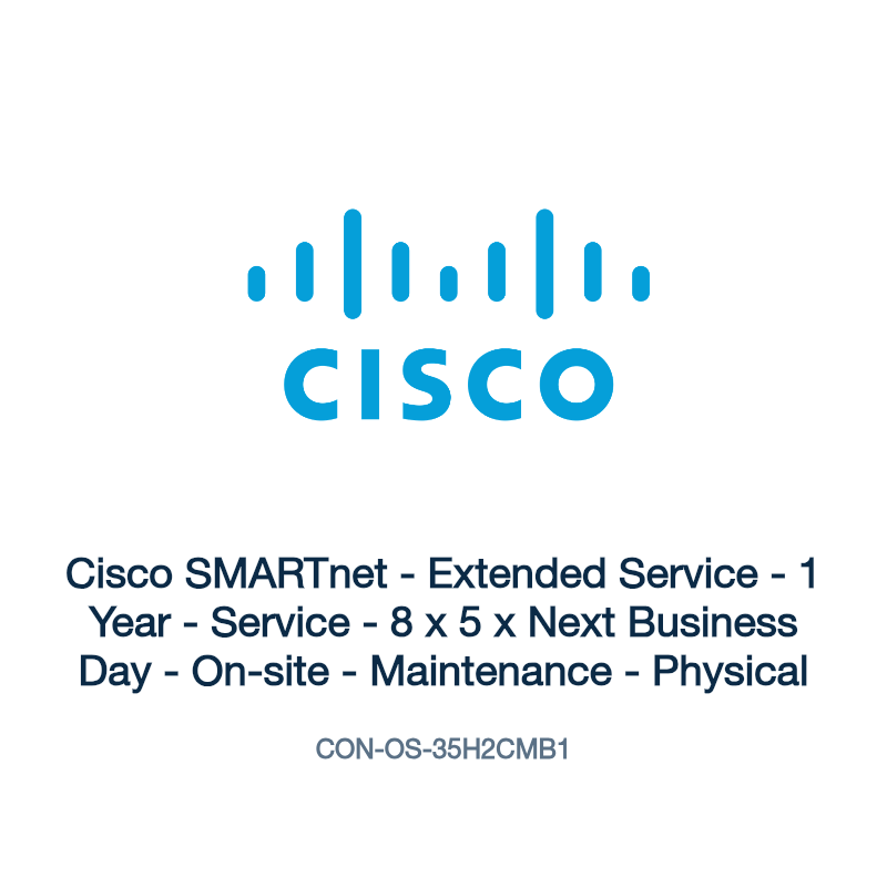 CON-OS-35H2CMB1: Cisco SMARTnet - Extended Service - 1 Year - Service