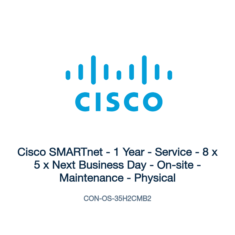 CON-OS-35H2CMB2: Cisco SMARTnet - 1 Year - Service - 8 x 5 x Next Business Day -