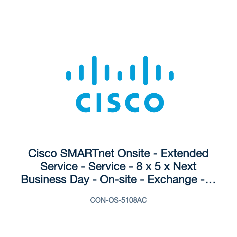 CON-OS-5108AC: Cisco SMARTnet Onsite