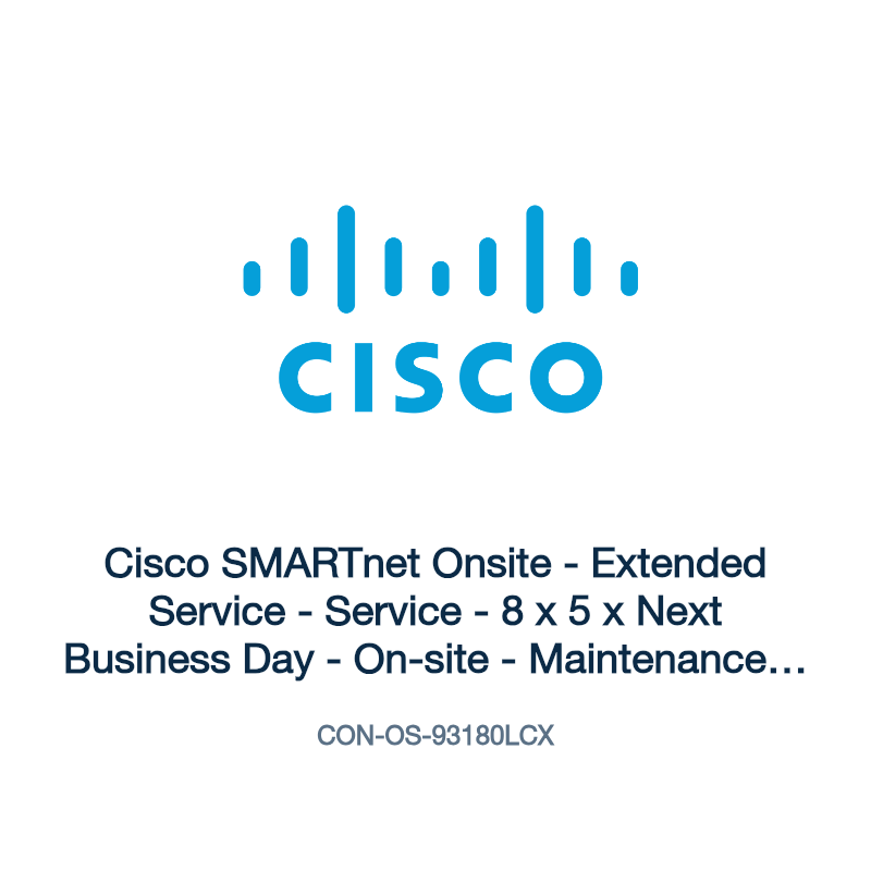 CON-OS-93180LCX: Cisco SMARTnet Onsite