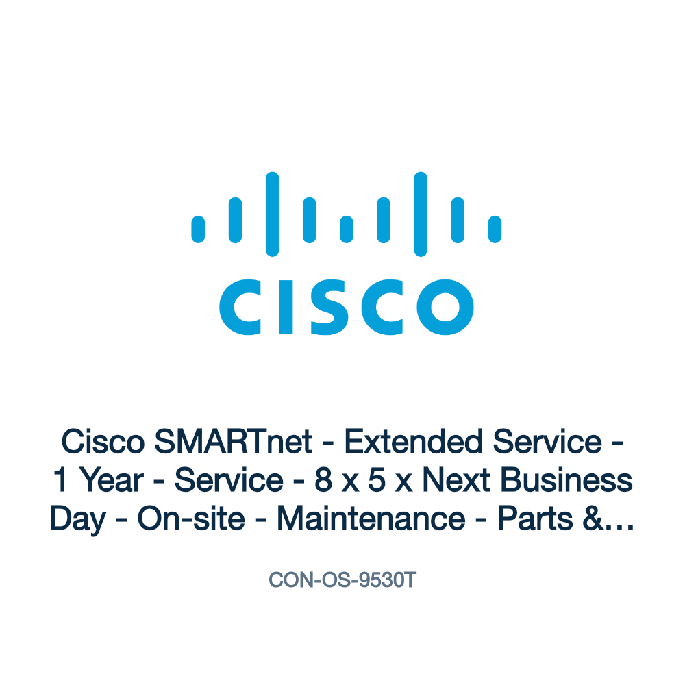 CON-OS-9530T: Cisco SMARTnet - Extended Service - 1 Year - Service