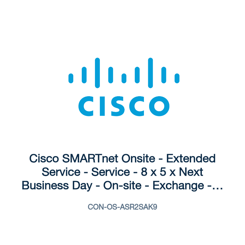 CON-OS-ASR2SAK9: Cisco SMARTnet Onsite