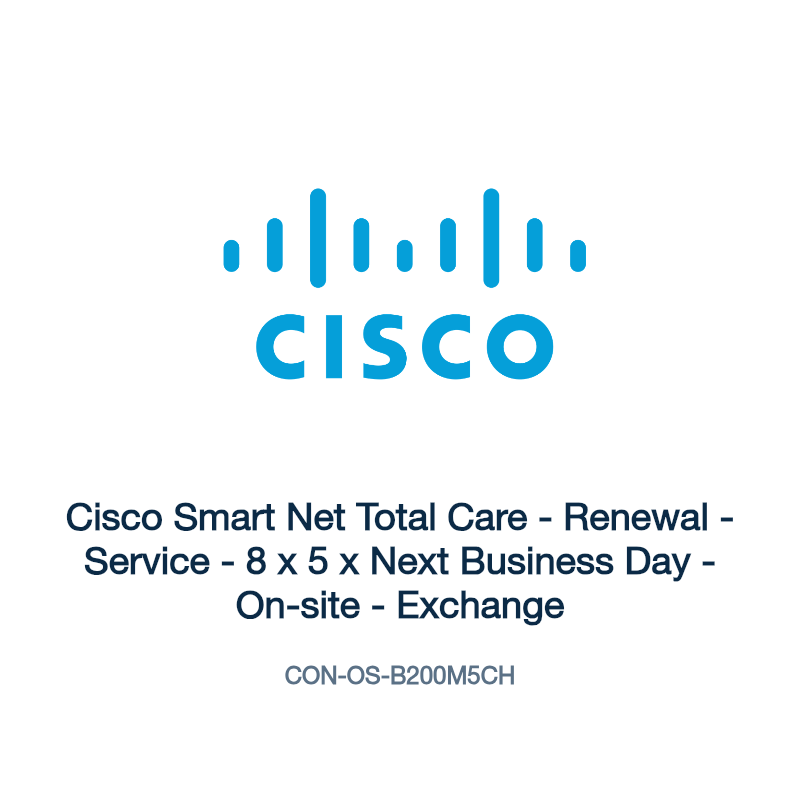 CON-OS-B200M5CH: Cisco Smart Net Total Care