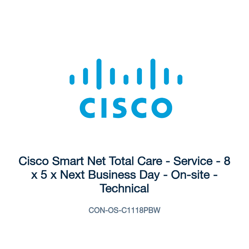 CON-OS-C1118PBW: Cisco Smart Net Total Care