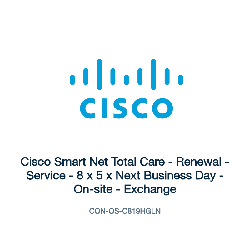 CON-OS-C819HGLN: Cisco Smart Net Total Care