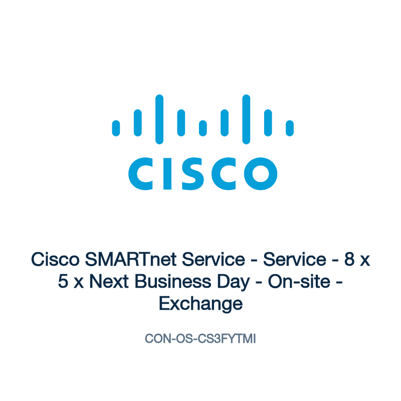 CON-OS-CS3FYTMI: Cisco SMARTnet Service