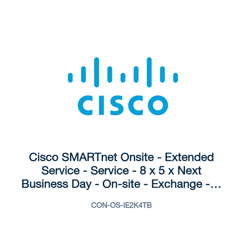 CON-OS-IE2K4TB: Cisco SMARTnet Onsite