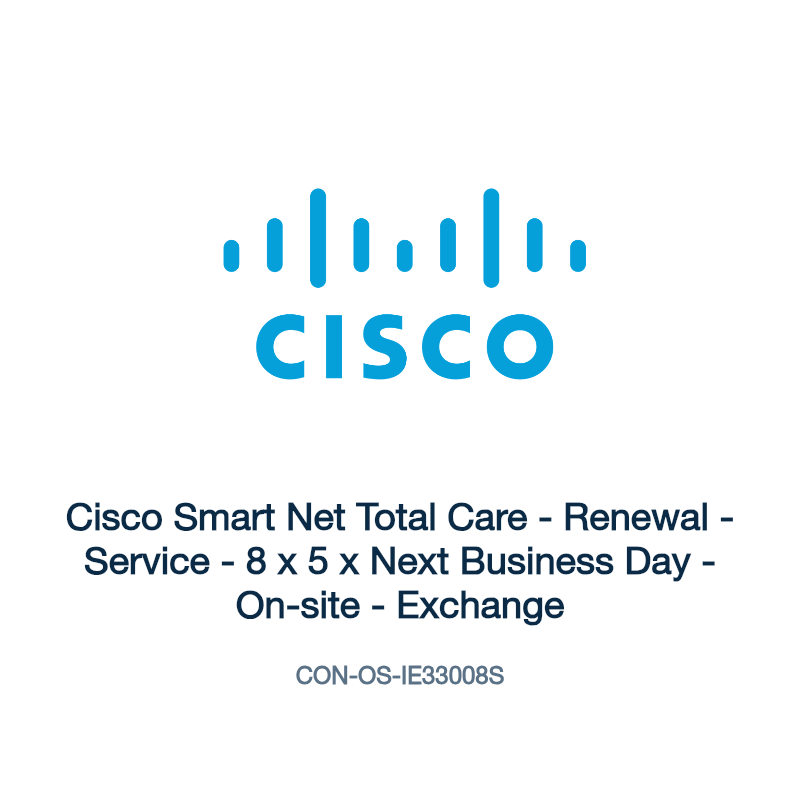 CON-OS-IE33008S: Cisco Smart Net Total Care