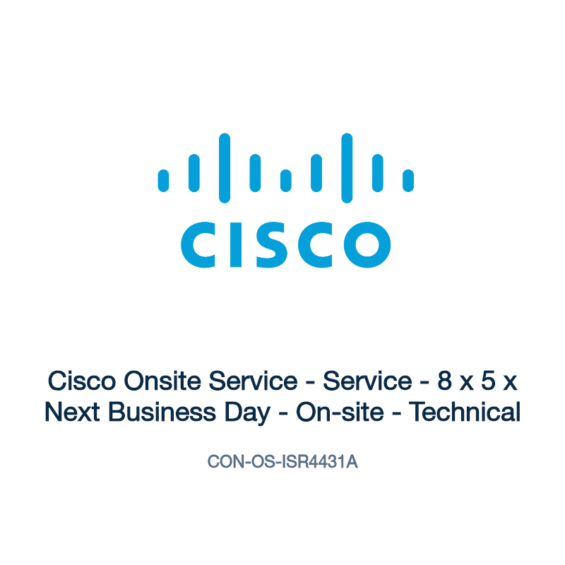 CON-OS-ISR4431A: Cisco Onsite Service