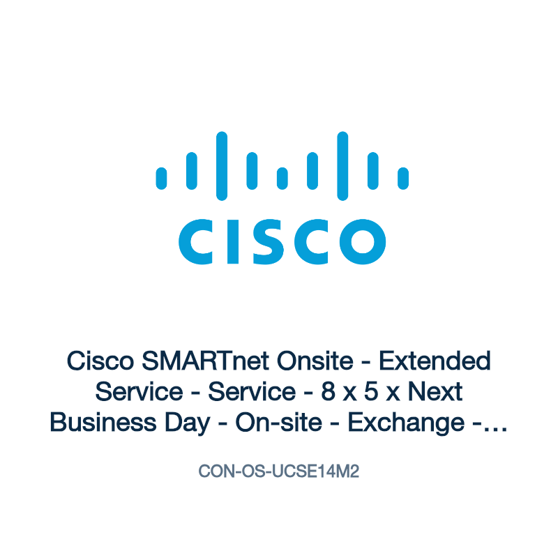 CON-OS-UCSE14M2: Cisco SMARTnet Onsite