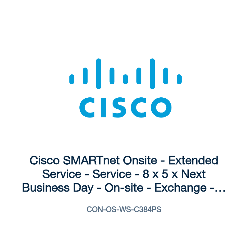CON-OS-WS-C384PS: Cisco SMARTnet Onsite