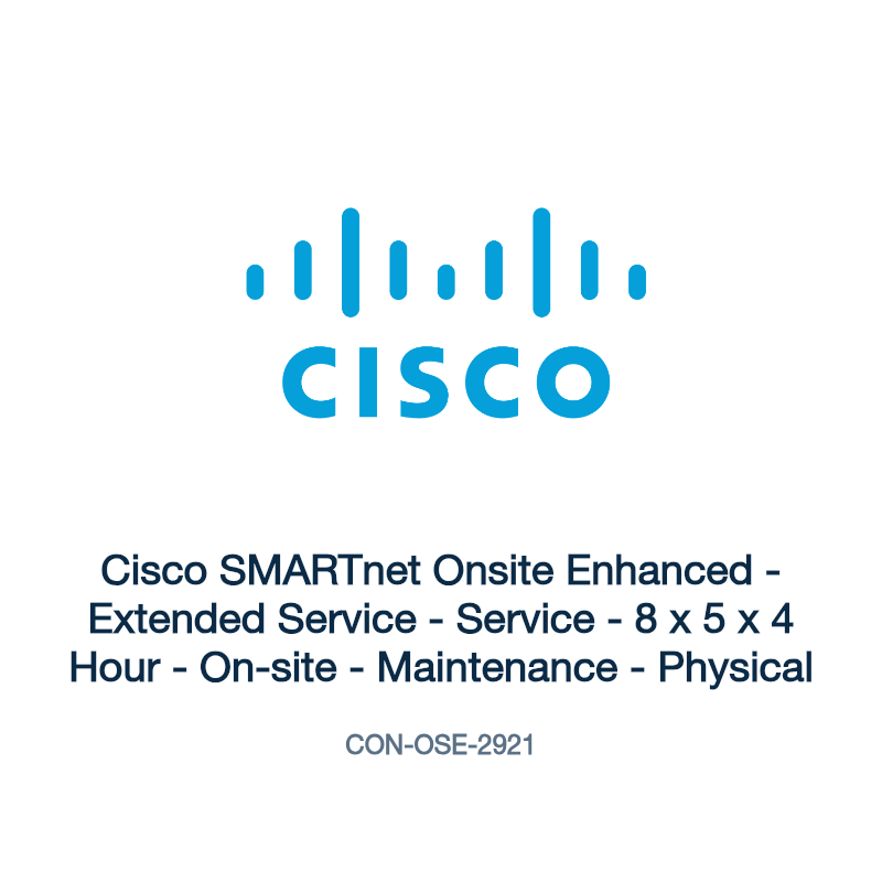 CON-OSE-2921: Cisco SMARTnet Onsite Enhanced