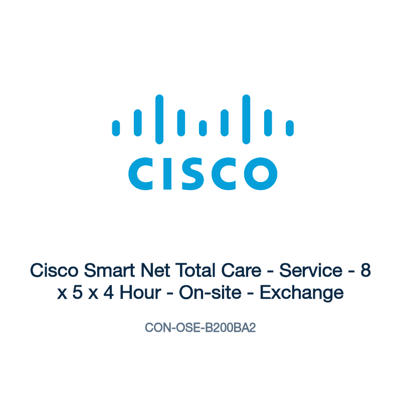 CON-OSE-B200BA2: Cisco Smart Net Total Care