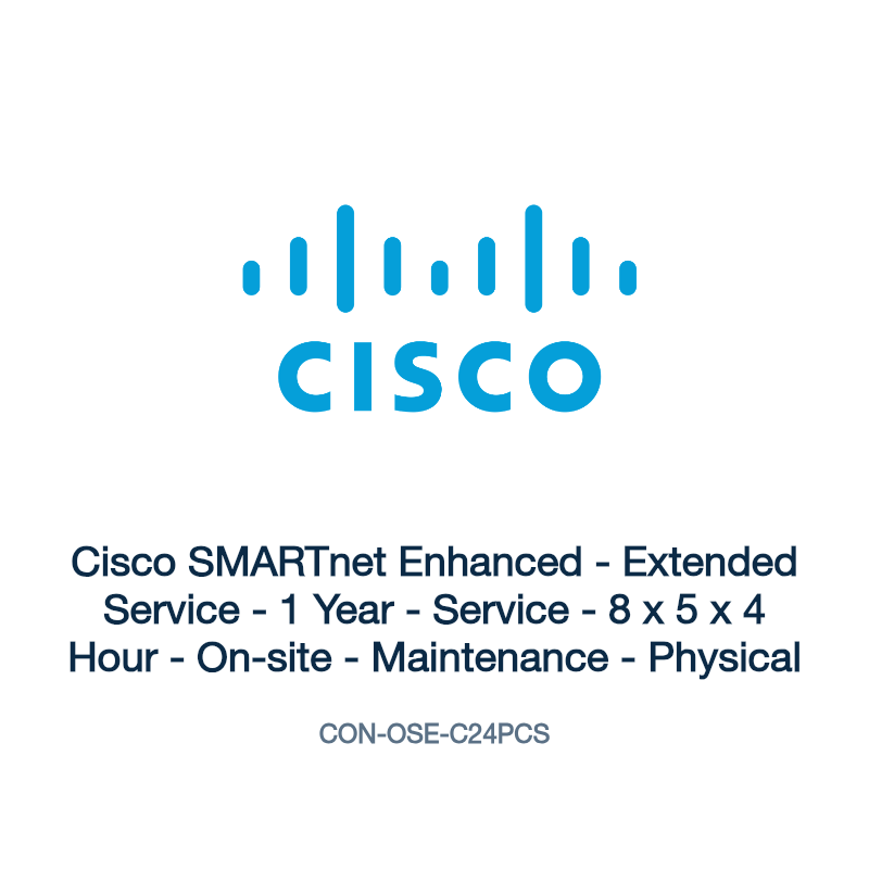 CON-OSE-C24PCS: Cisco SMARTnet Enhanced