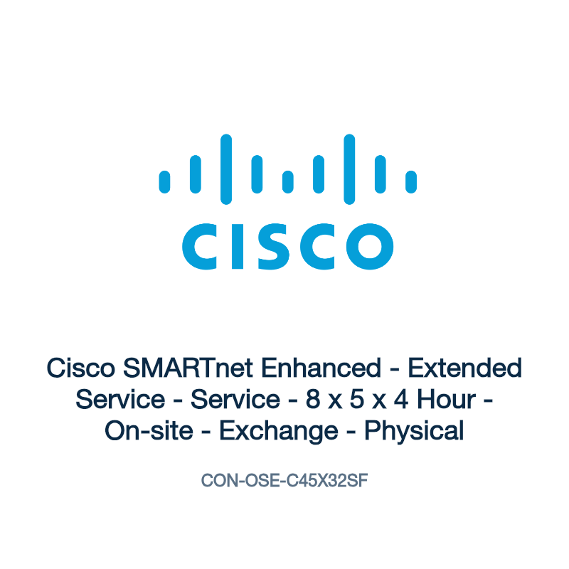 CON-OSE-C45X32SF: Cisco SMARTnet Enhanced