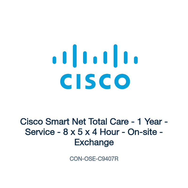 CON-OSE-C9407R: Cisco Smart Net Total Care