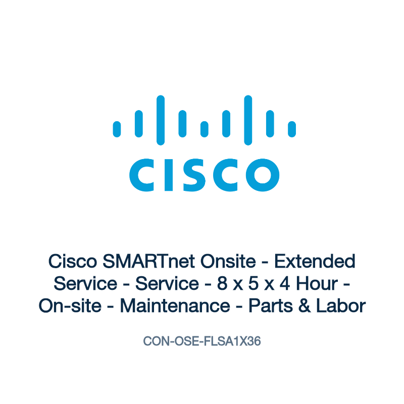 CON-OSE-FLSA1X36: Cisco SMARTnet Onsite