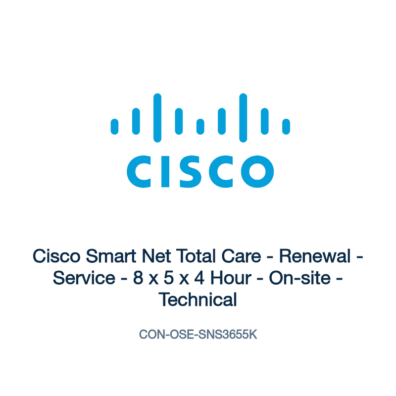 CON-OSE-SNS3655K: Cisco Smart Net Total Care