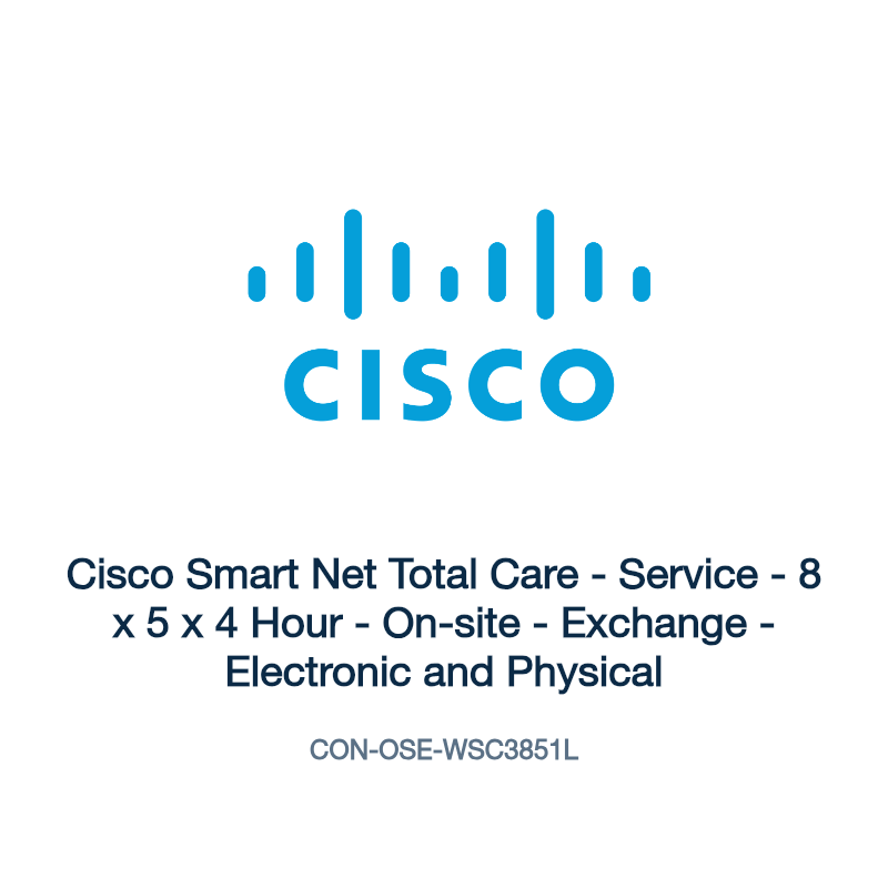 CON-OSE-WSC3851L: Cisco Smart Net Total Care
