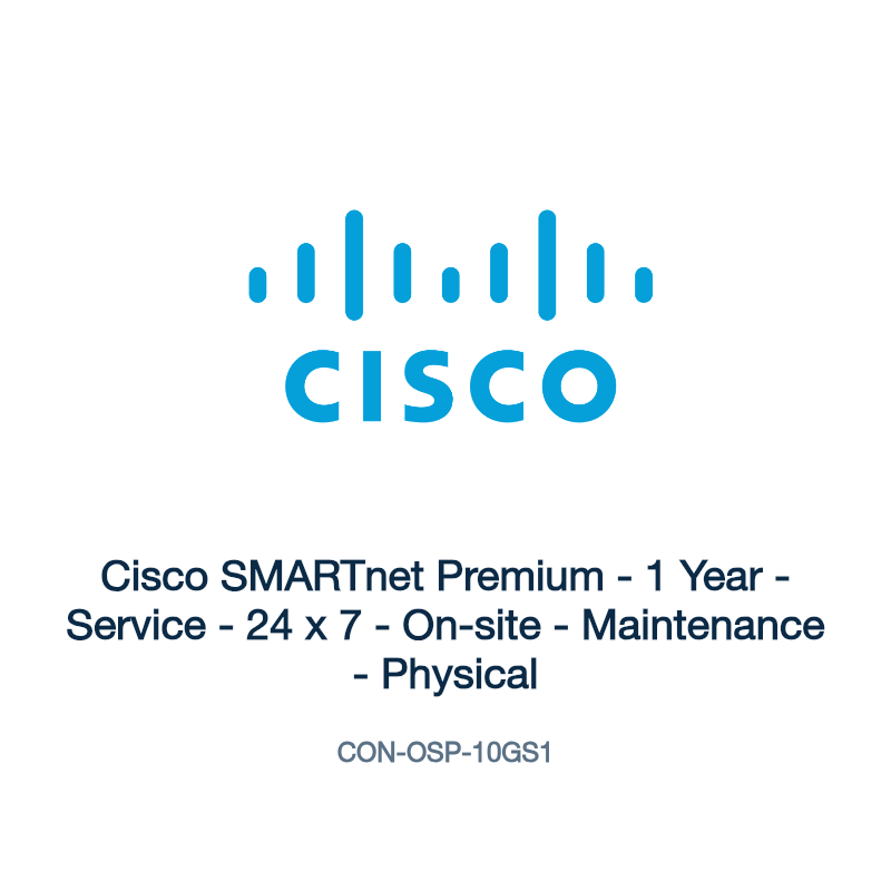 CON-OSP-10GS1: Cisco SMARTnet Premium