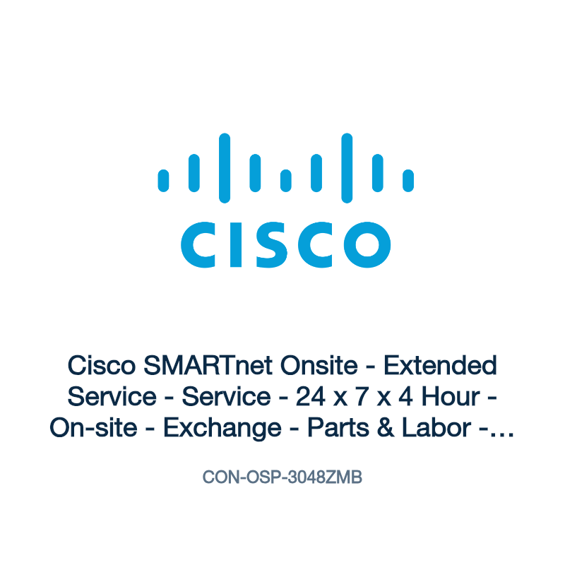 CON-OSP-3048ZMB: Cisco SMARTnet Onsite