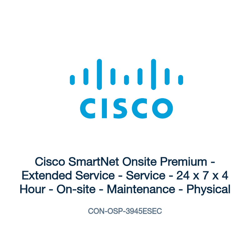 CON-OSP-3945ESEC: Cisco SmartNet Onsite Premium