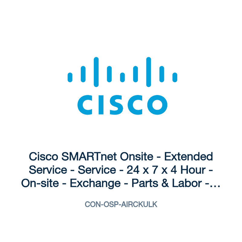 CON-OSP-AIRCKULK: Cisco SMARTnet Onsite