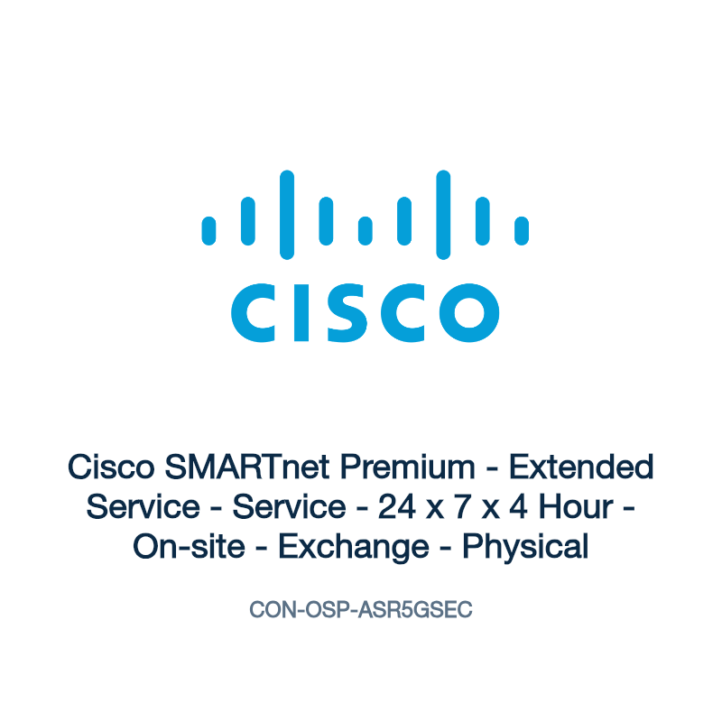 CON-OSP-ASR5GSEC: Cisco SMARTnet Premium