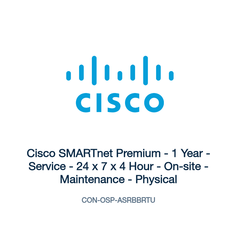 CON-OSP-ASRBBRTU: Cisco SMARTnet Premium
