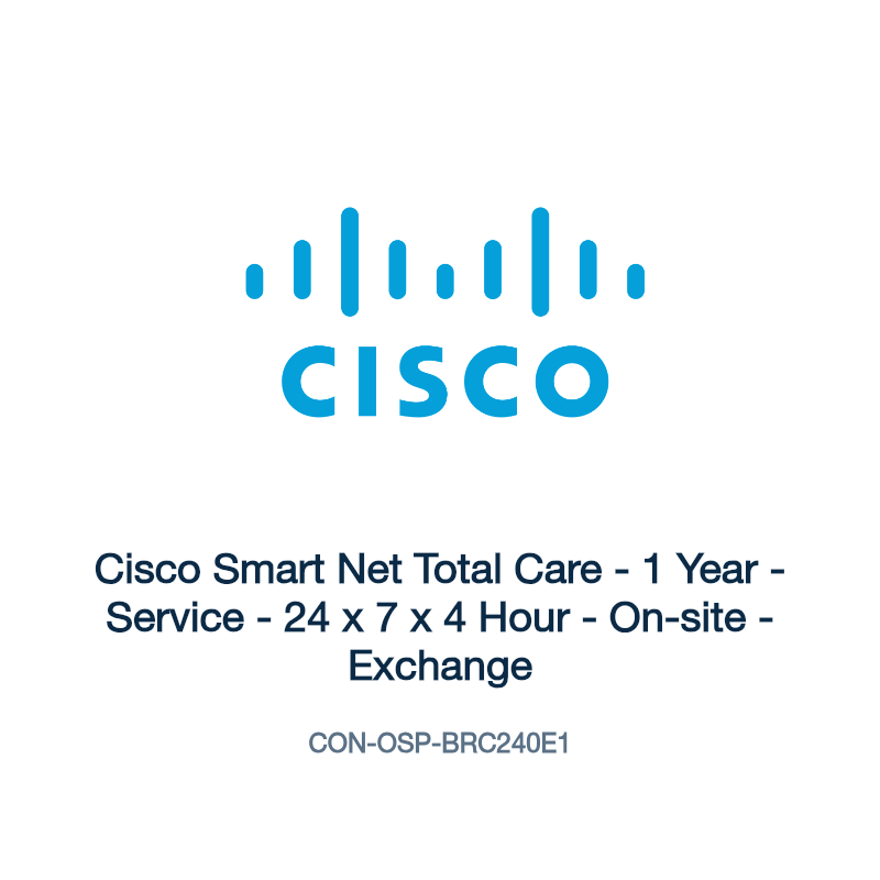 CON-OSP-BRC240E1: Cisco Smart Net Total Care