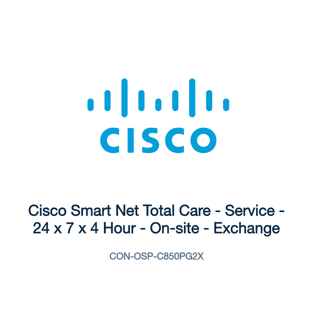 CON-OSP-C850PG2X: Cisco Smart Net Total Care