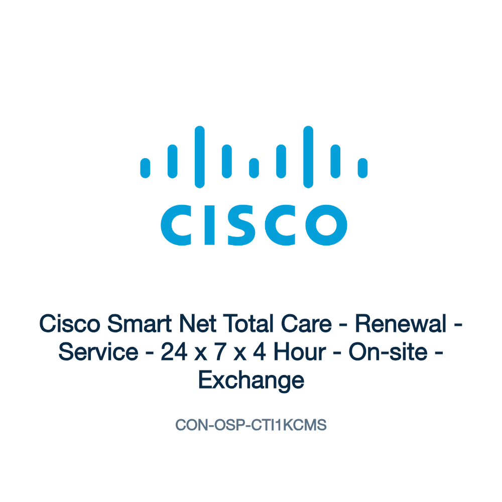 CON-OSP-CTI1KCMS: Cisco Smart Net Total Care