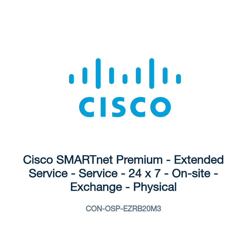 CON-OSP-EZRB20M3: Cisco SMARTnet Premium