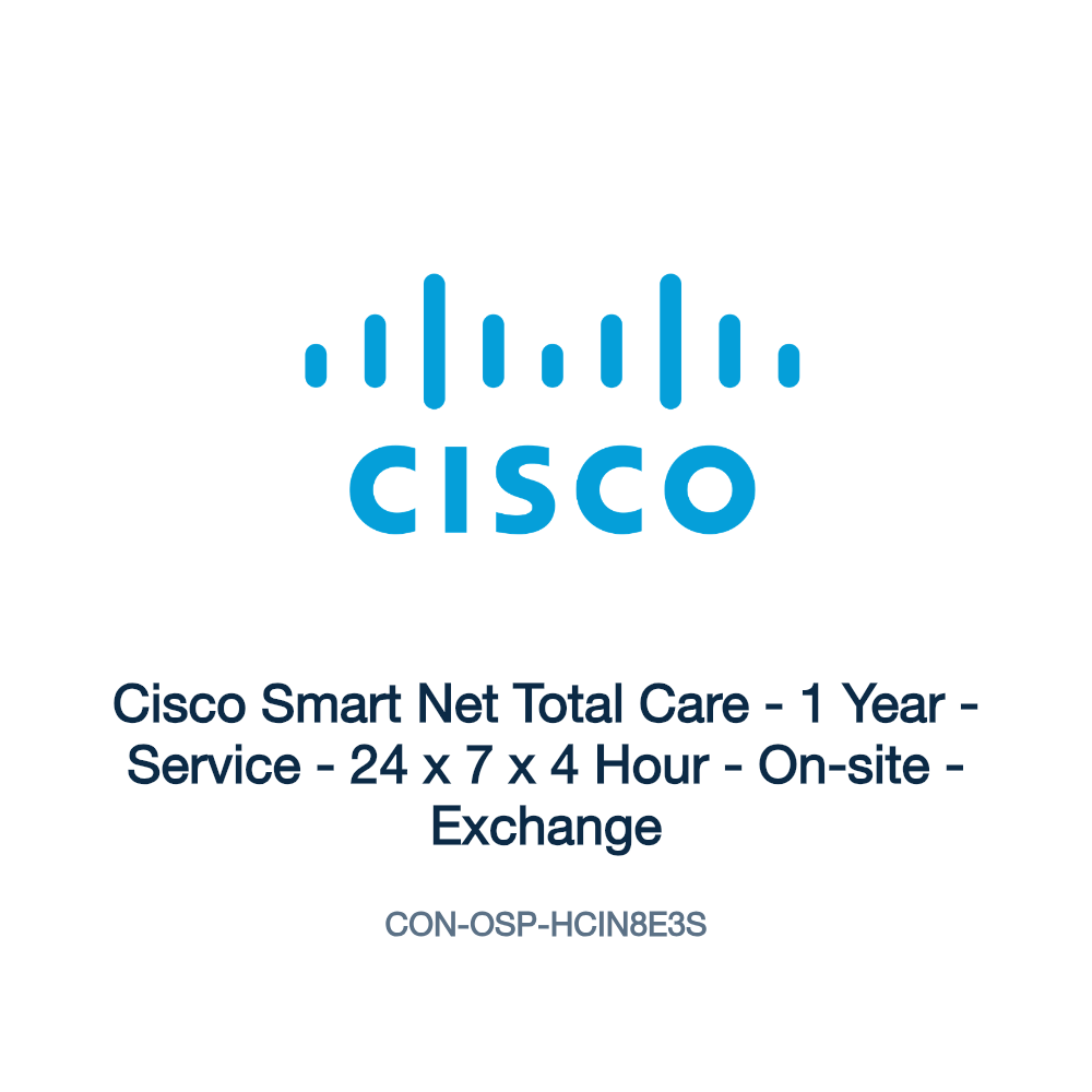 CON-OSP-HCIN8E3S: Cisco Smart Net Total Care