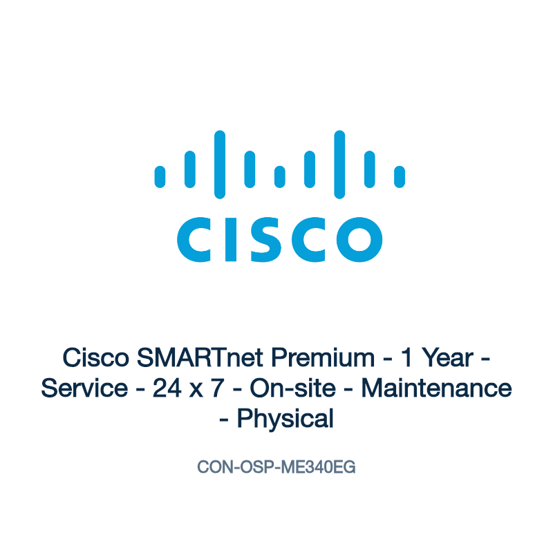 CON-OSP-ME340EG: Cisco SMARTnet Premium