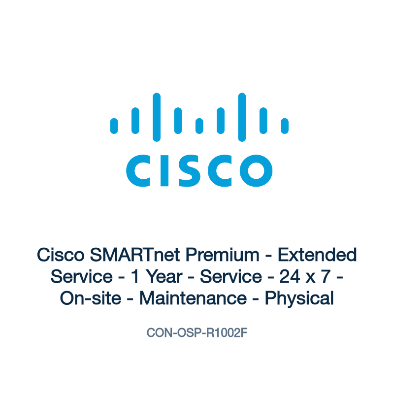 CON-OSP-R1002F: Cisco SMARTnet Premium