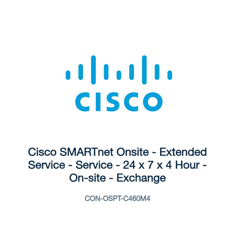 CON-OSPT-C460M4: Cisco SMARTnet Onsite