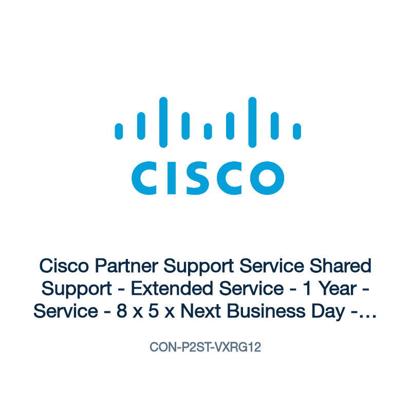 CON-P2ST-VXRG12: Cisco Partner Support Service Shared Support