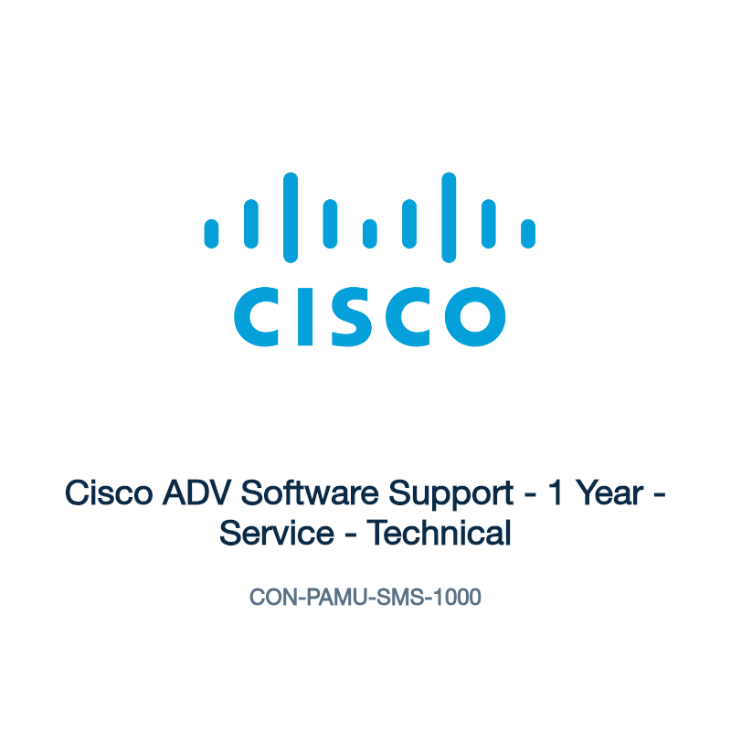 CON-PAMU-SMS-1000: Cisco ADV Software Support