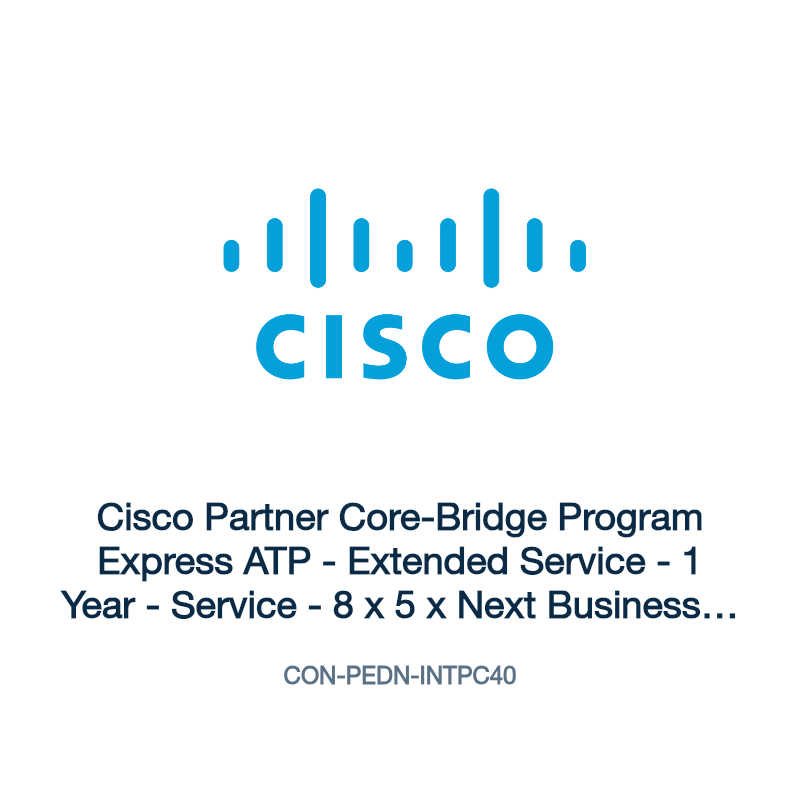CON-PEDN-INTPC40: Cisco Partner Core-Bridge Program Express ATP