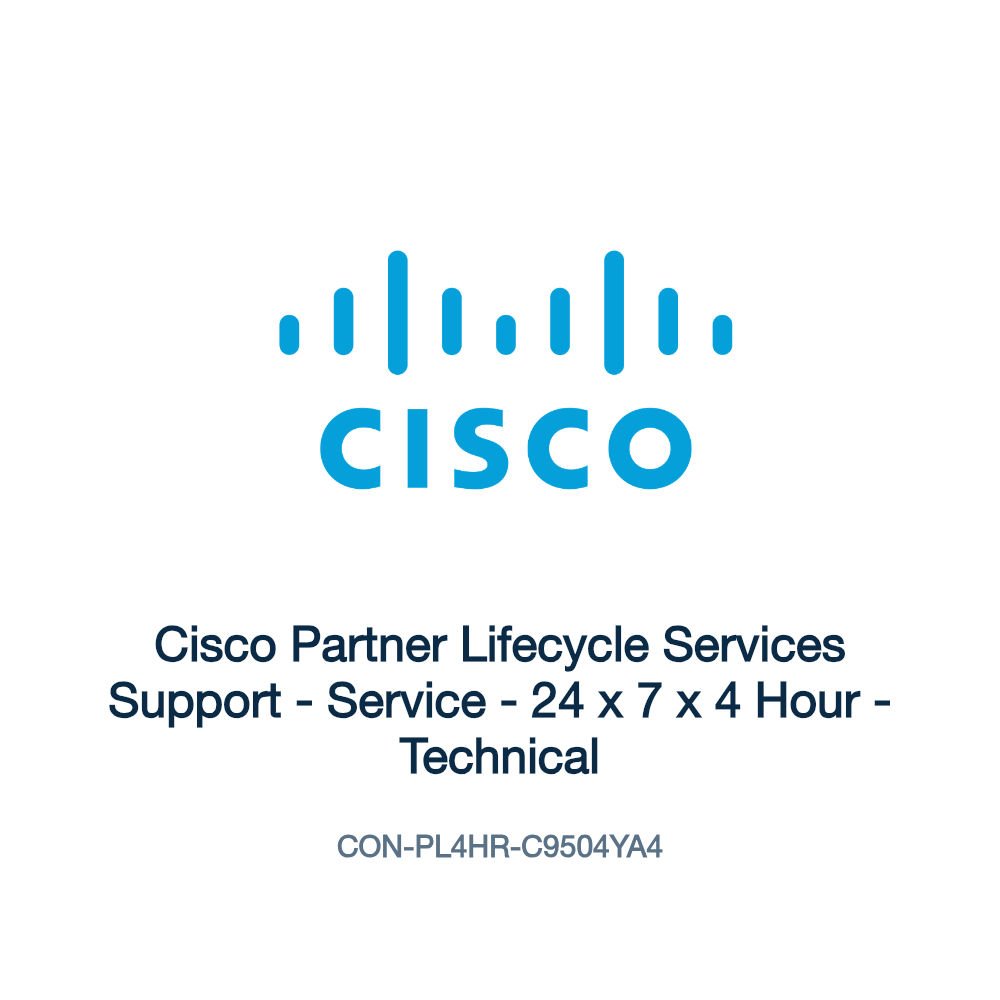 CON-PL4HR-C9504YA4: Cisco Partner Lifecycle Services Support